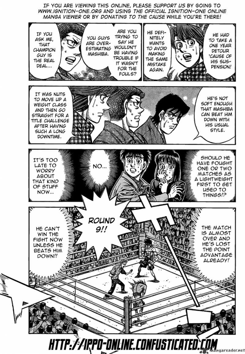 Hajime No Ippo - Chapter 855 : Makunouchiiii...