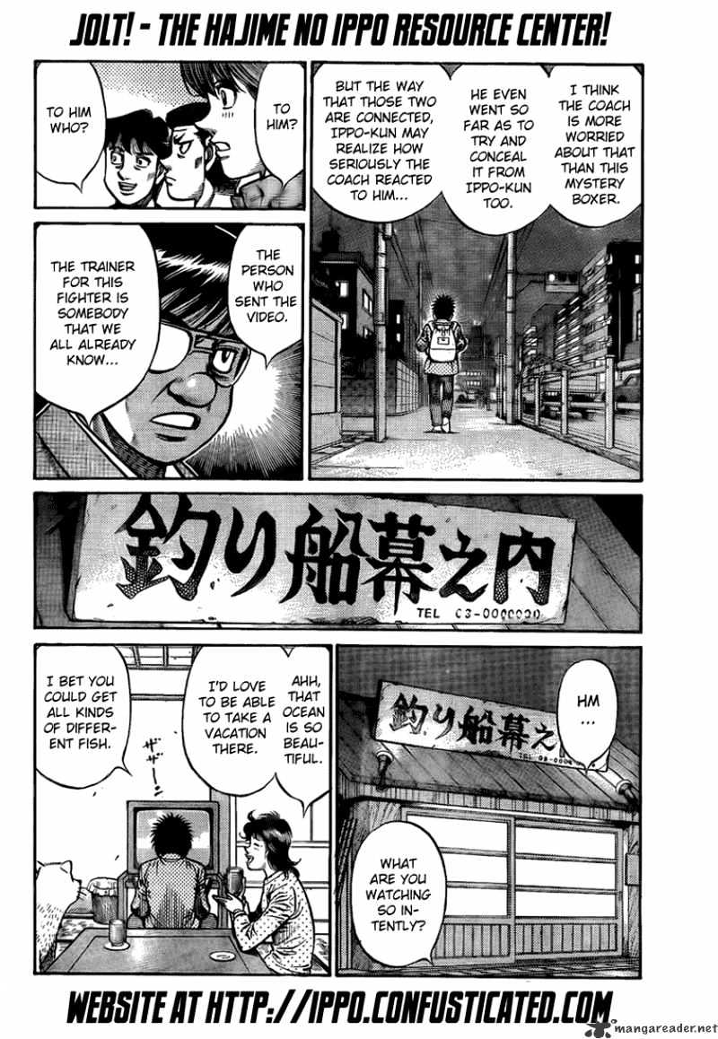 Hajime No Ippo - Chapter 857 : The Champion Of Nature