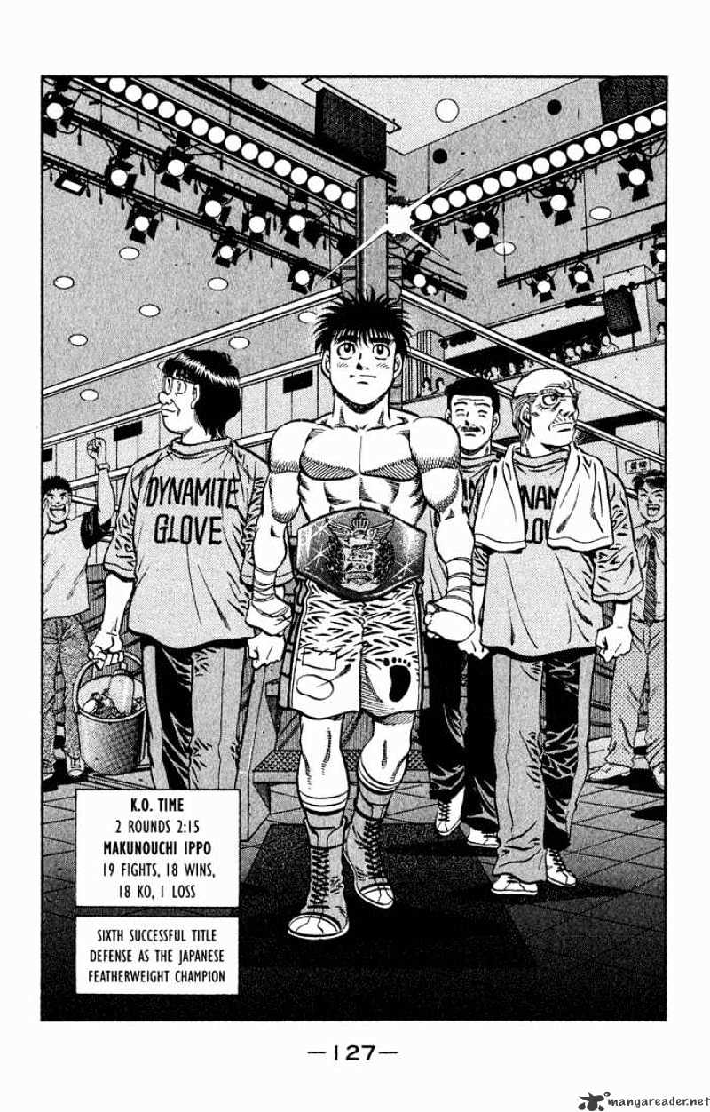 Hajime No Ippo - Chapter 591 : The Seal On The Finishing Blow