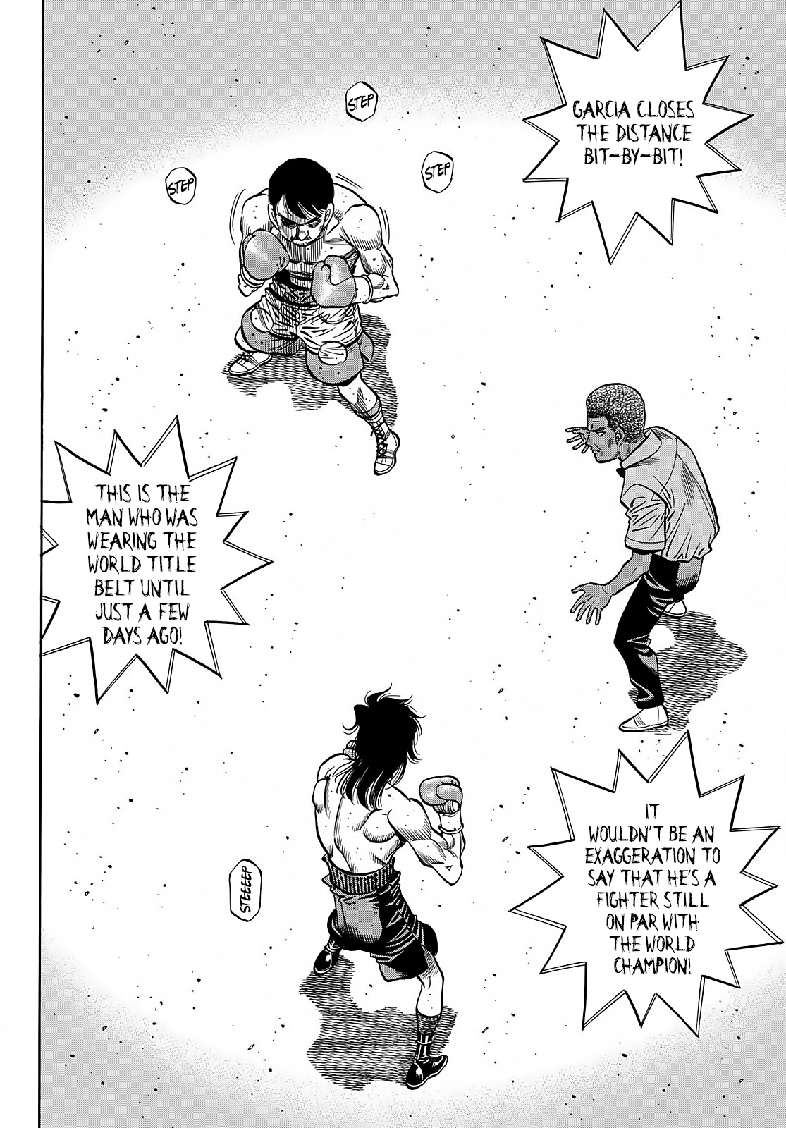 Hajime No Ippo - Chapter 1363: Mashiba's World Title Preliminary