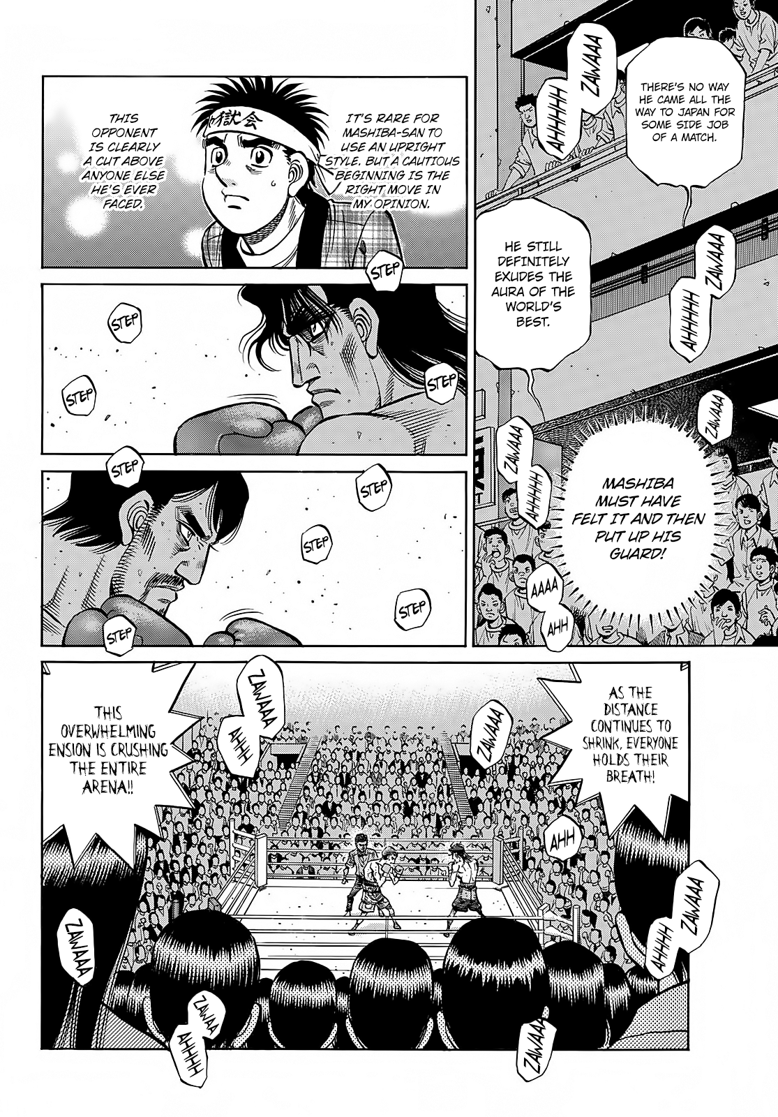 Hajime No Ippo - Chapter 1363: Mashiba's World Title Preliminary