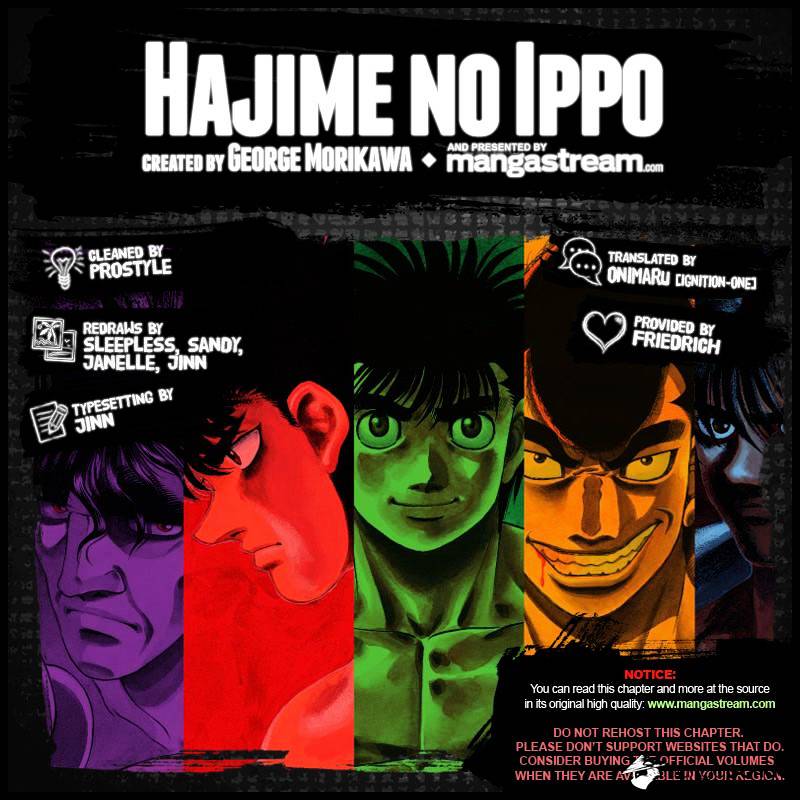 Hajime No Ippo - Chapter 992 : World Class Battle