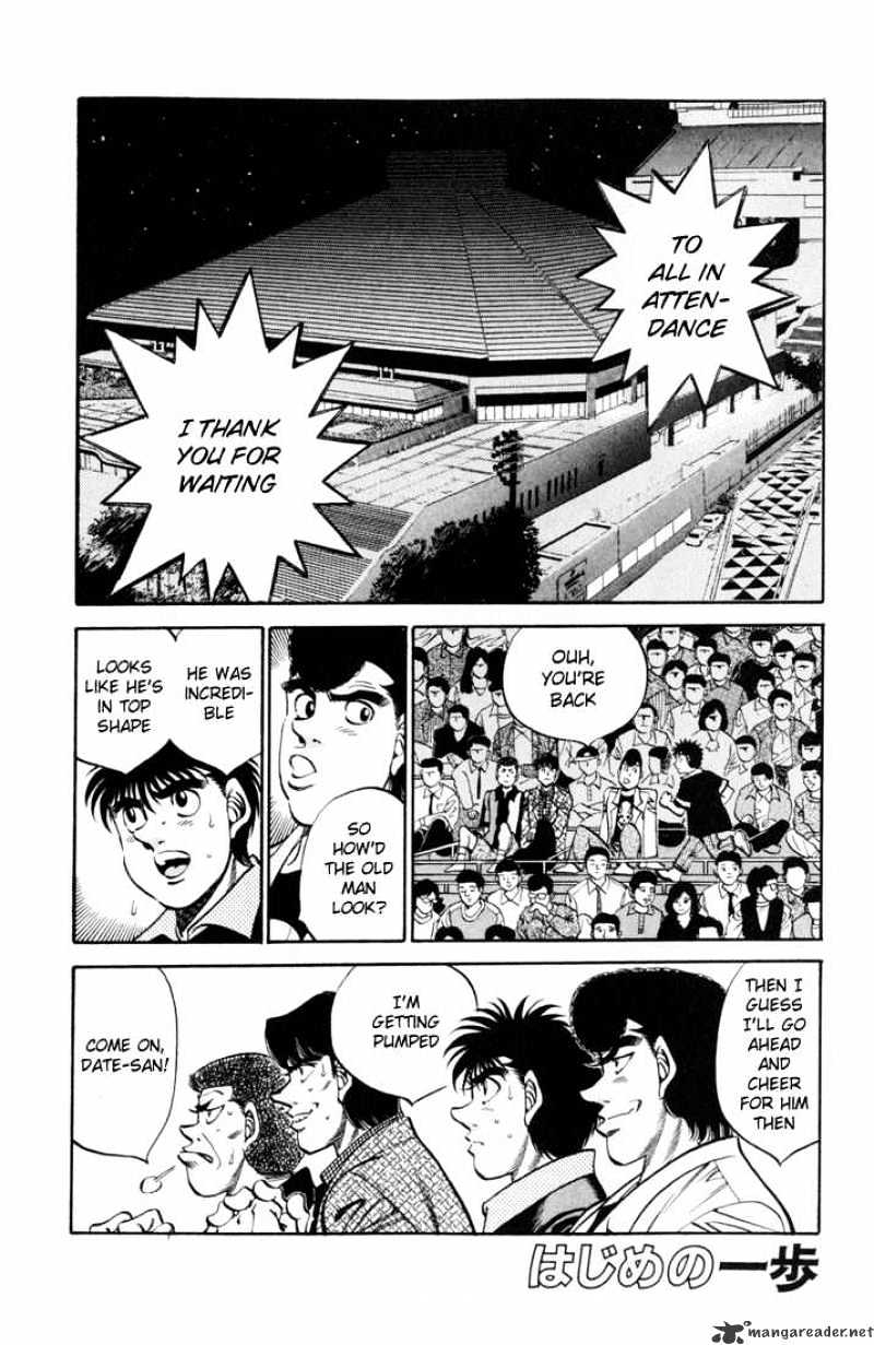 Hajime No Ippo - Chapter 333 : Magnificent Beginning