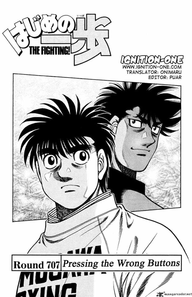 Hajime No Ippo - Chapter 707