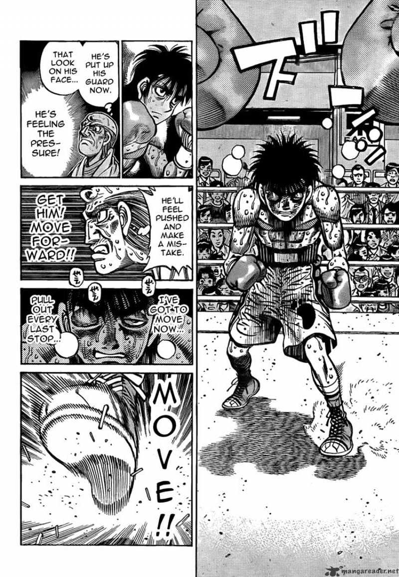 Hajime No Ippo - Chapter 889 : Invisible Ilindrance