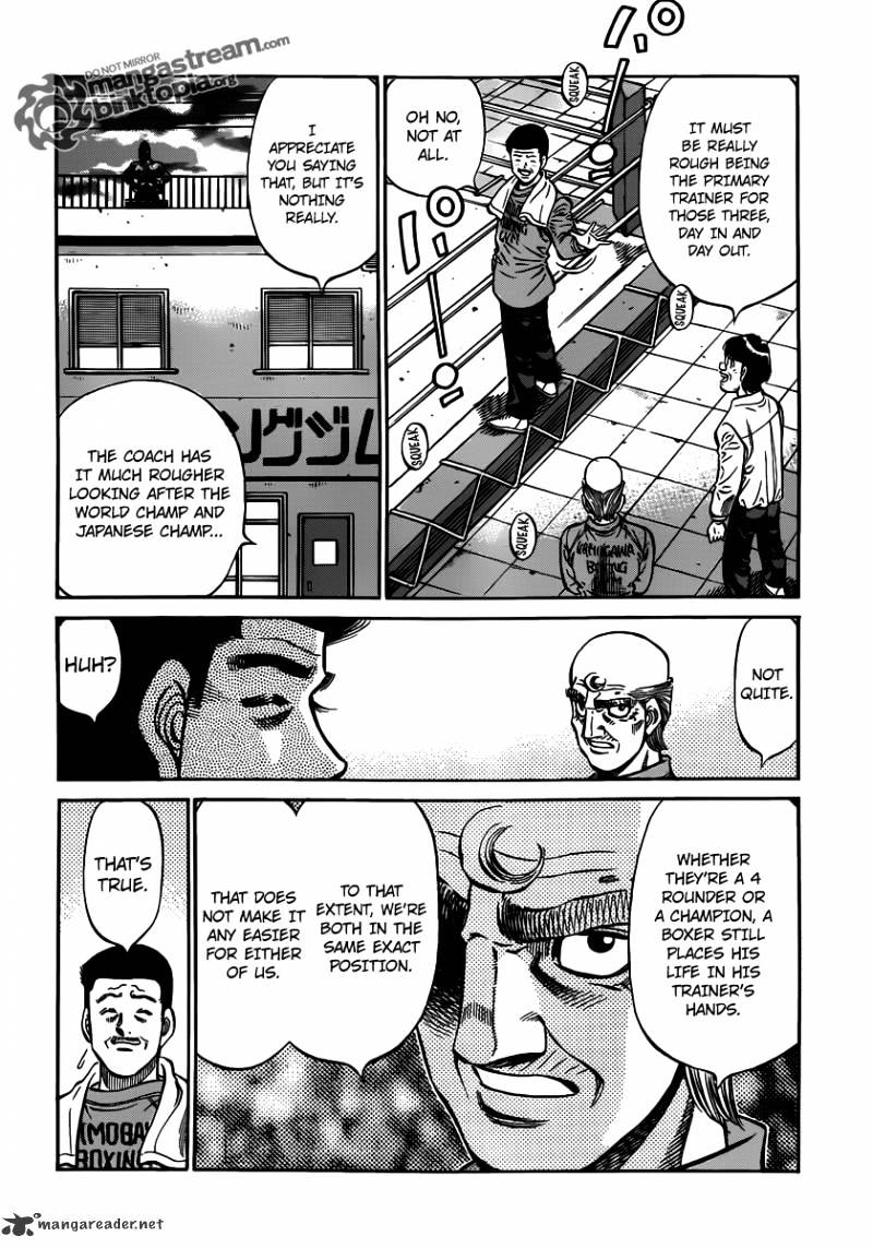 Hajime No Ippo - Chapter 948 : What The Trio S Hiding