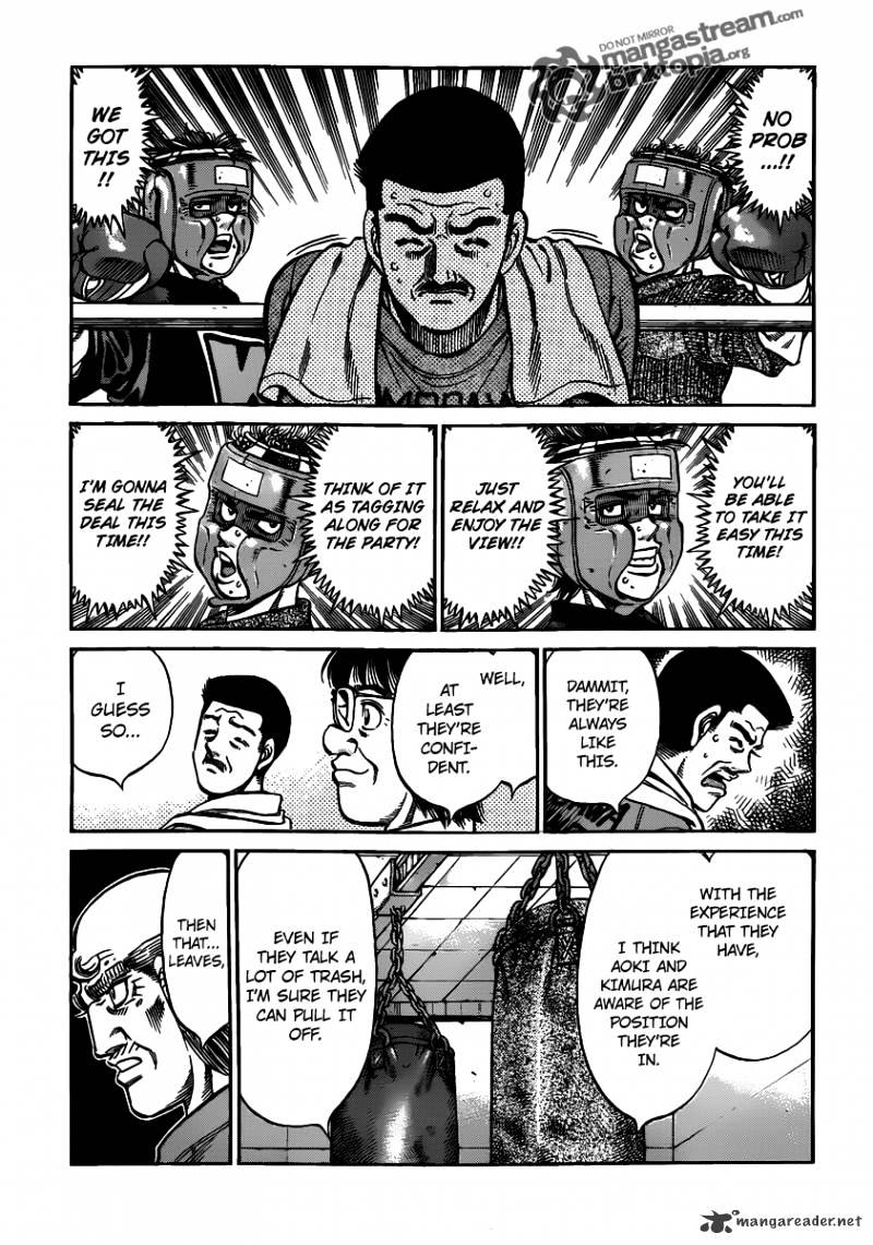 Hajime No Ippo - Chapter 948 : What The Trio S Hiding