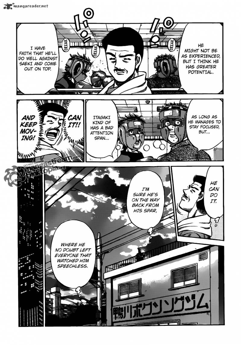 Hajime No Ippo - Chapter 948 : What The Trio S Hiding