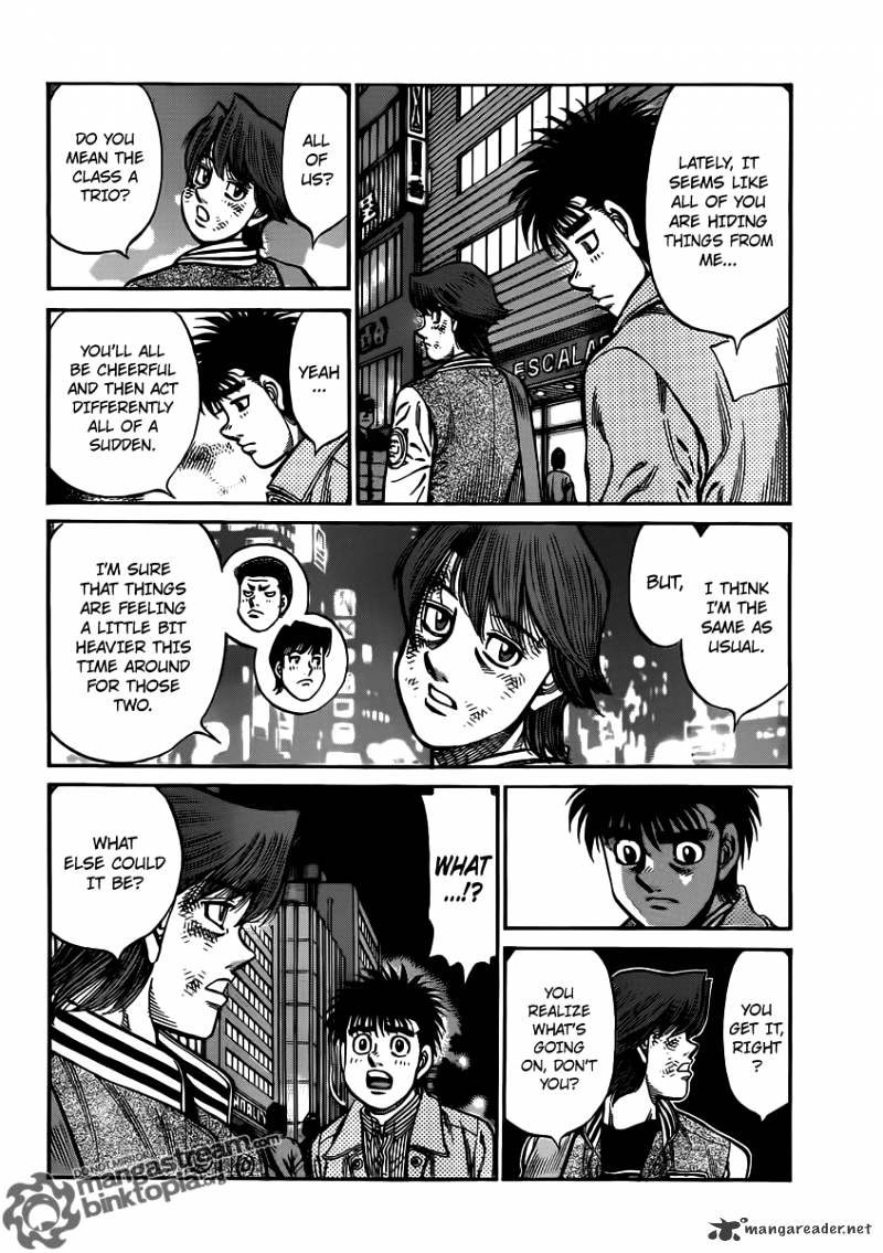 Hajime No Ippo - Chapter 948 : What The Trio S Hiding