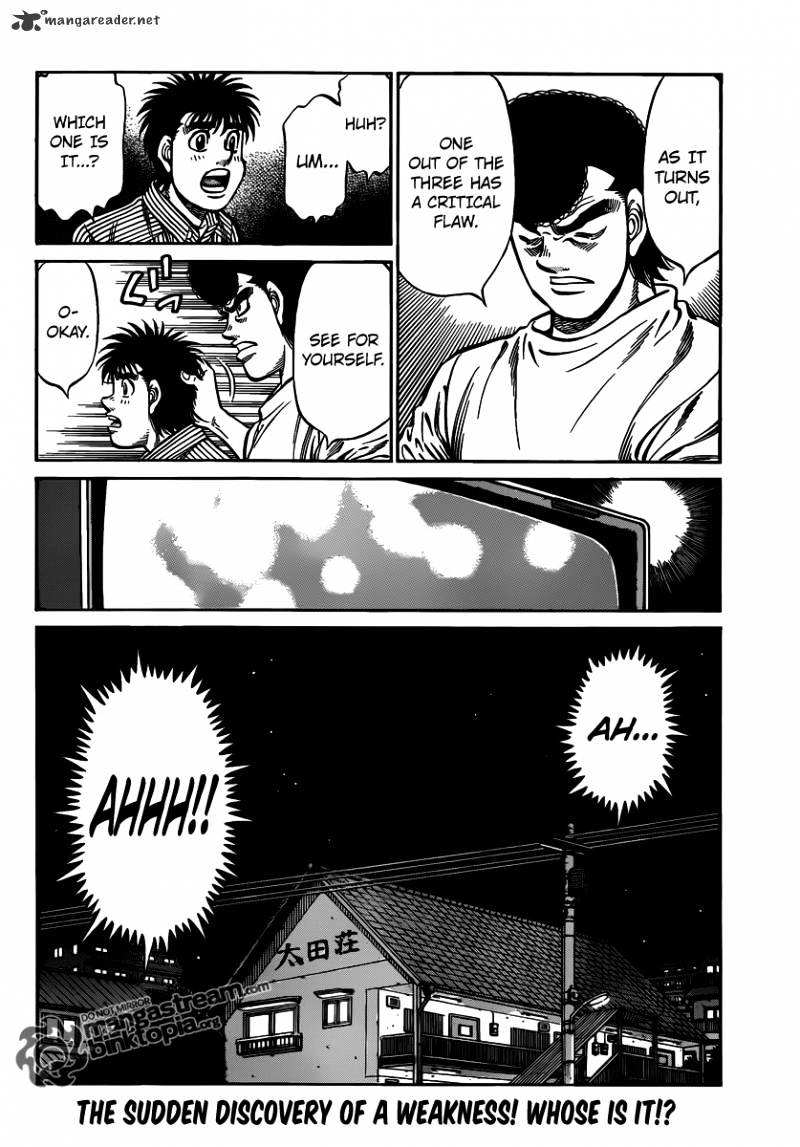 Hajime No Ippo - Chapter 948 : What The Trio S Hiding