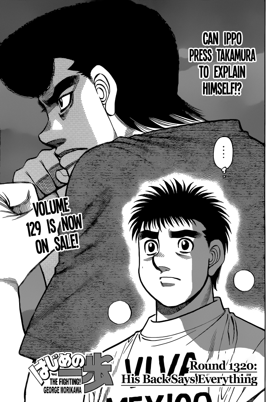 Hajime No Ippo - Chapter 1321: His Back Says Everything