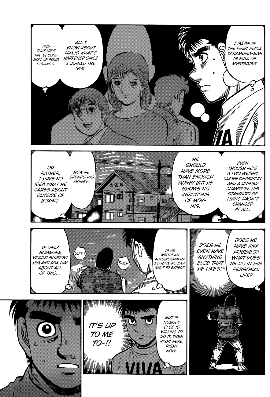 Hajime No Ippo - Chapter 1321: His Back Says Everything