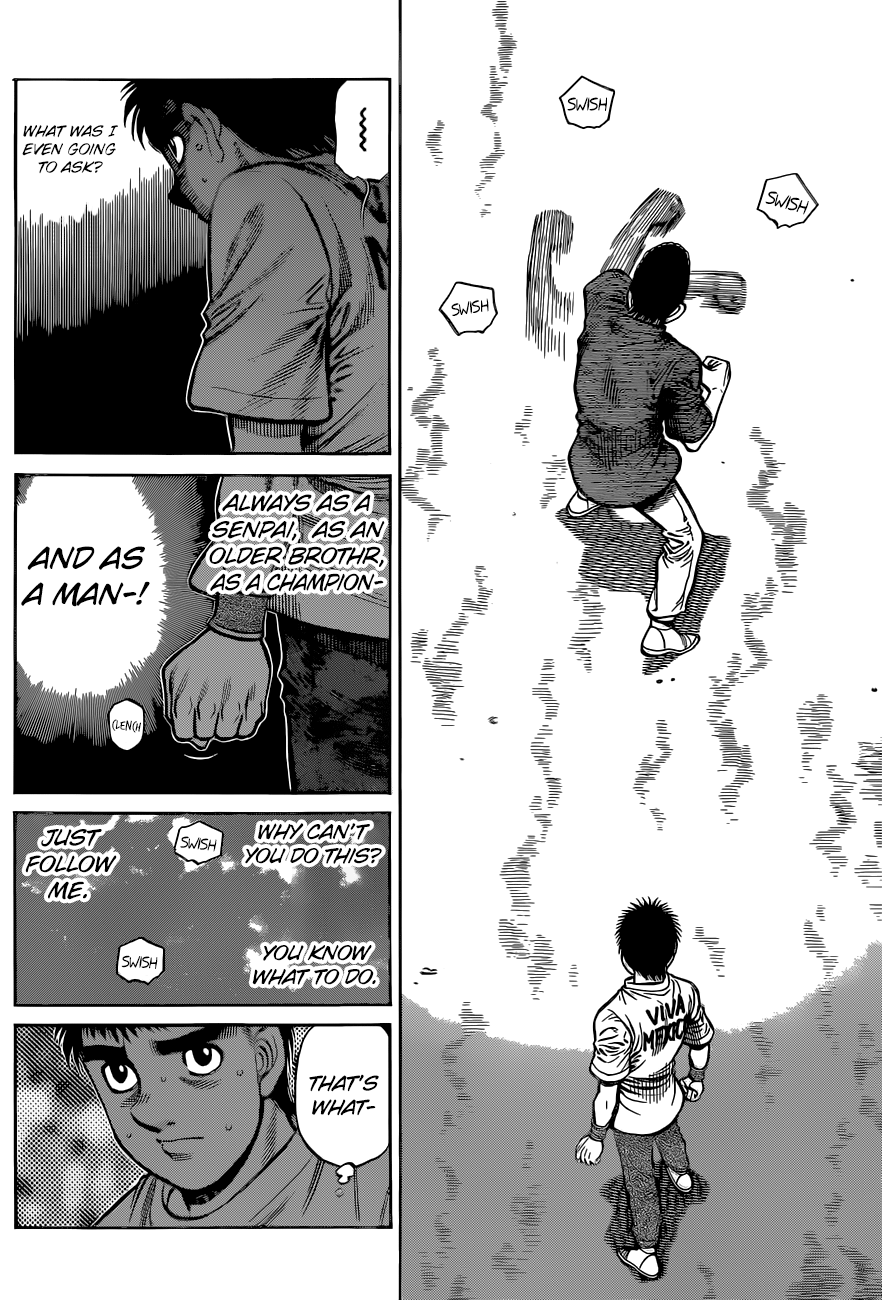 Hajime No Ippo - Chapter 1321: His Back Says Everything