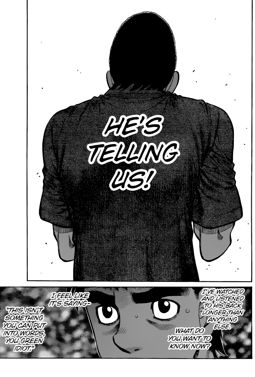 Hajime No Ippo - Chapter 1321: His Back Says Everything