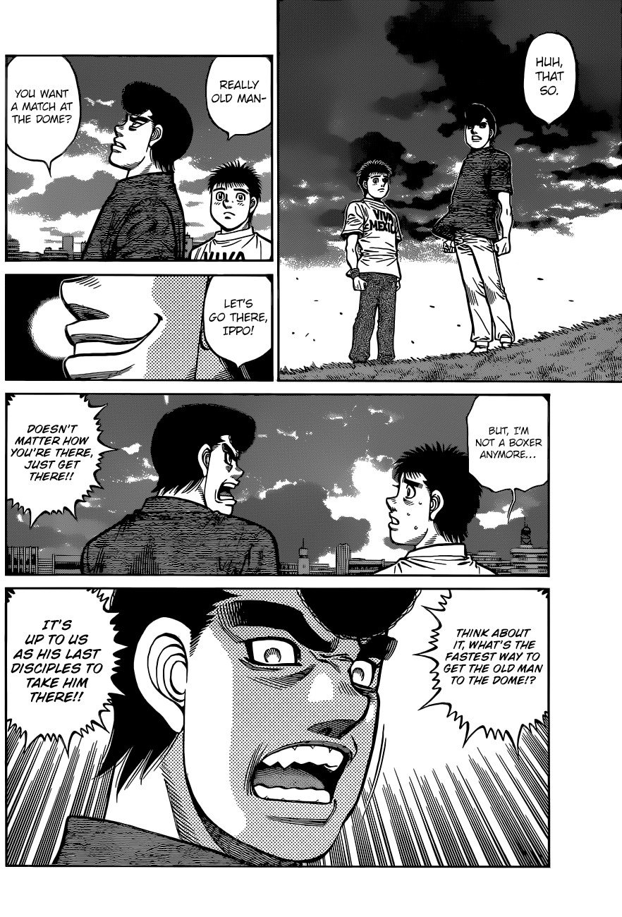 Hajime No Ippo - Chapter 1321: His Back Says Everything