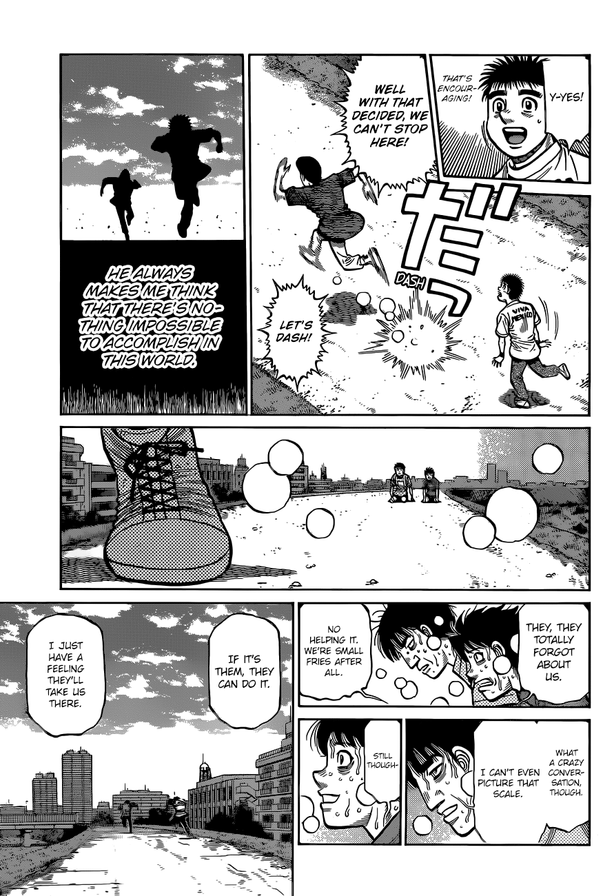 Hajime No Ippo - Chapter 1321: His Back Says Everything