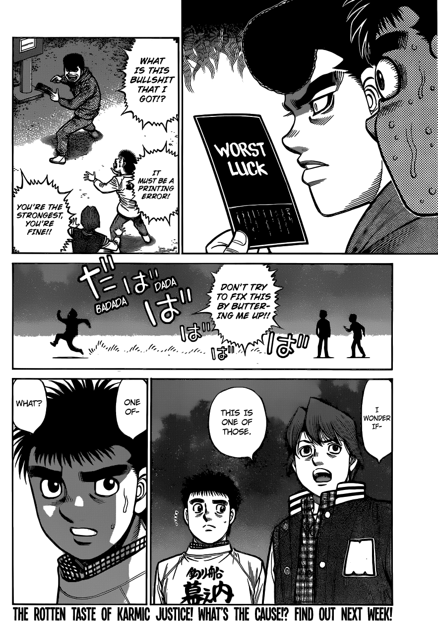 Hajime No Ippo - Chapter 1321: His Back Says Everything