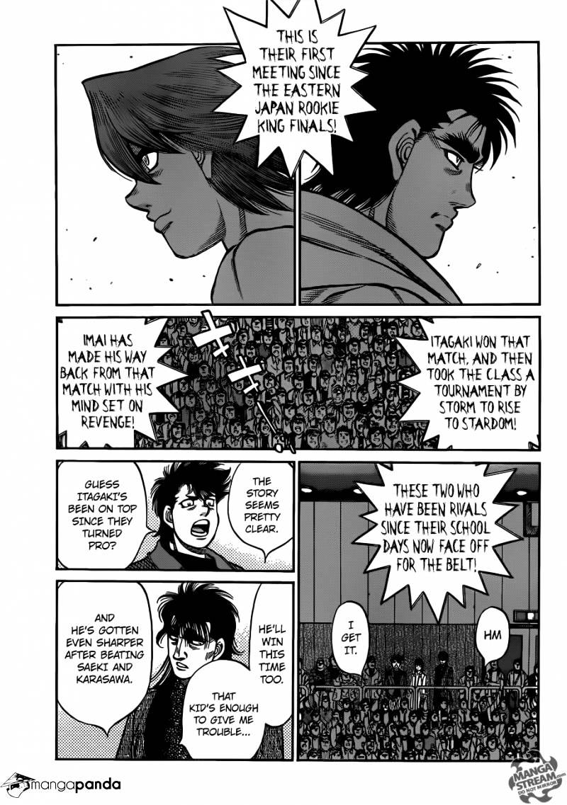 Hajime No Ippo - Chapter 1023 : A Grudge Renewed