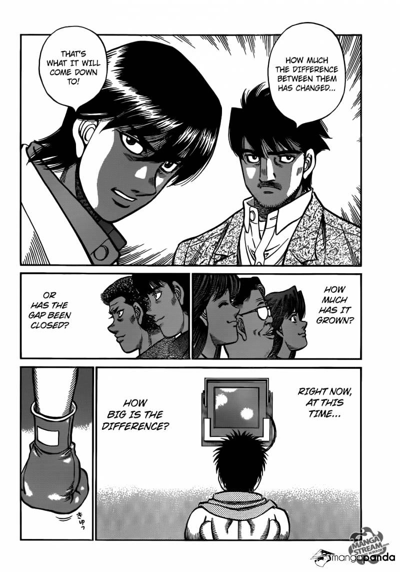 Hajime No Ippo - Chapter 1023 : A Grudge Renewed