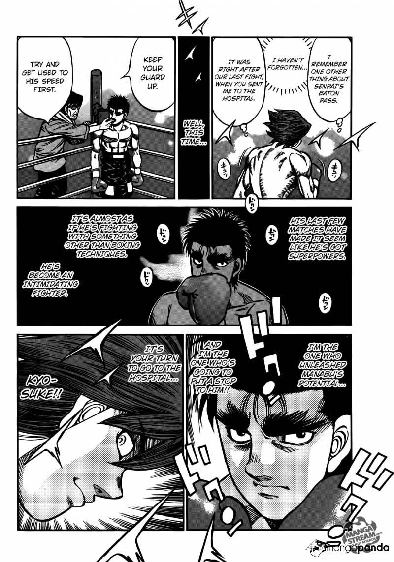 Hajime No Ippo - Chapter 1023 : A Grudge Renewed