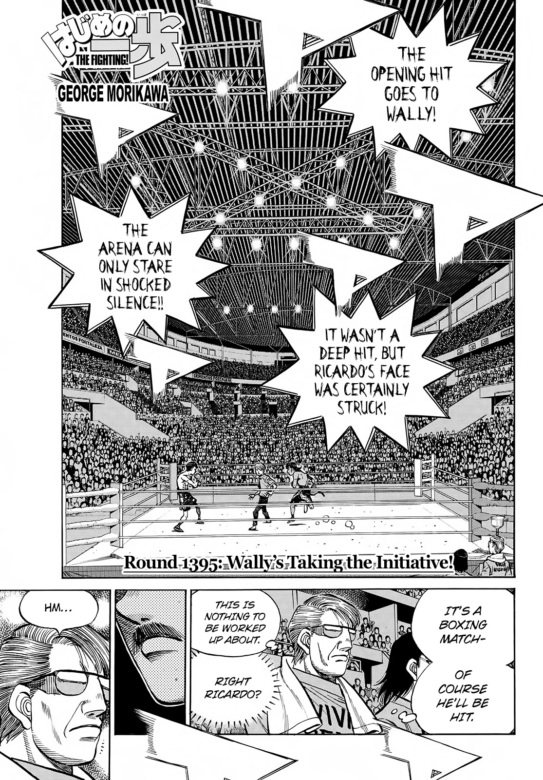 Hajime No Ippo - Chapter 1395: Wally’s Taking The Initiative!