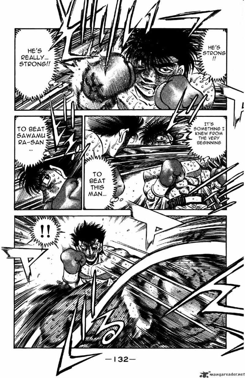 Hajime No Ippo - Chapter 500 : Sway Timing