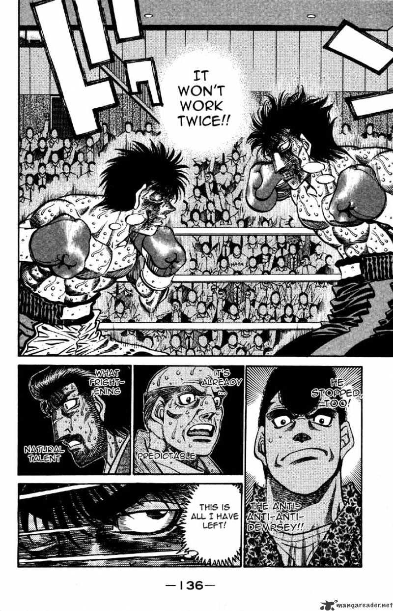 Hajime No Ippo - Chapter 500 : Sway Timing