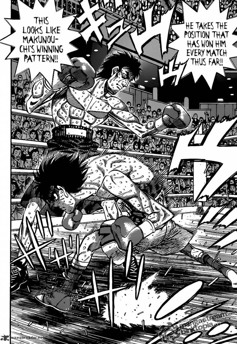 Hajime No Ippo - Chapter 937 : The Ultimate Pattern Vs. A Desperate Counter