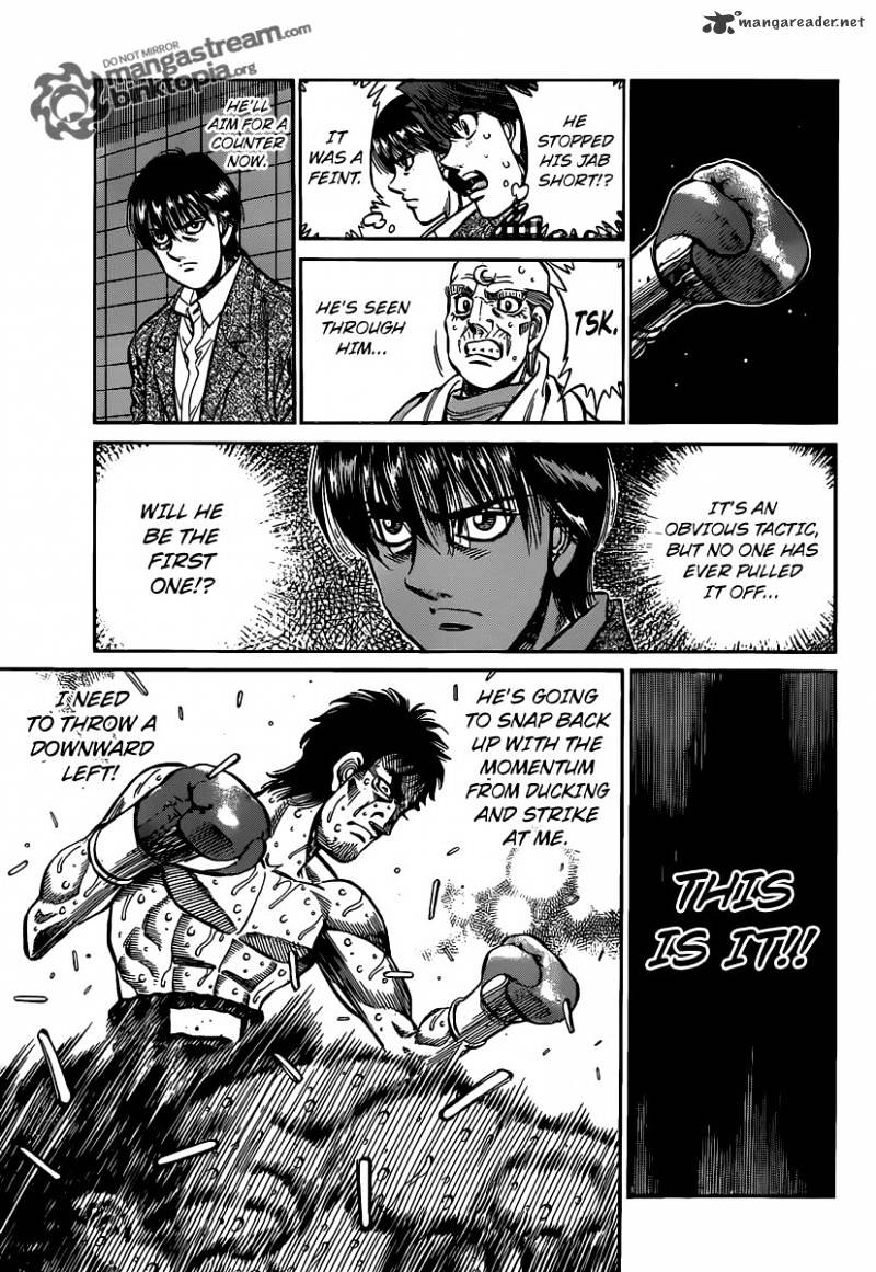 Hajime No Ippo - Chapter 937 : The Ultimate Pattern Vs. A Desperate Counter