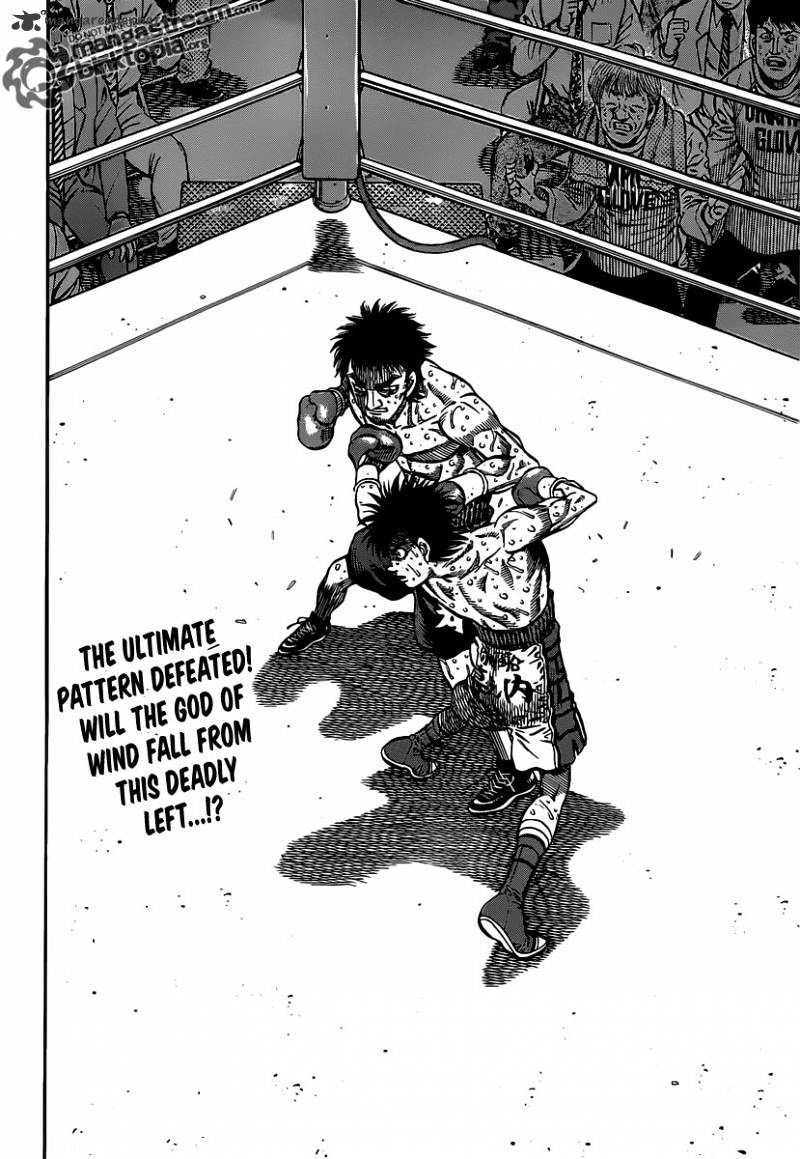 Hajime No Ippo - Chapter 937 : The Ultimate Pattern Vs. A Desperate Counter