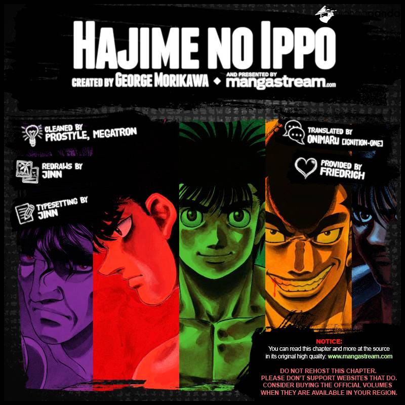 Hajime No Ippo - Chapter 990 : Their Strength