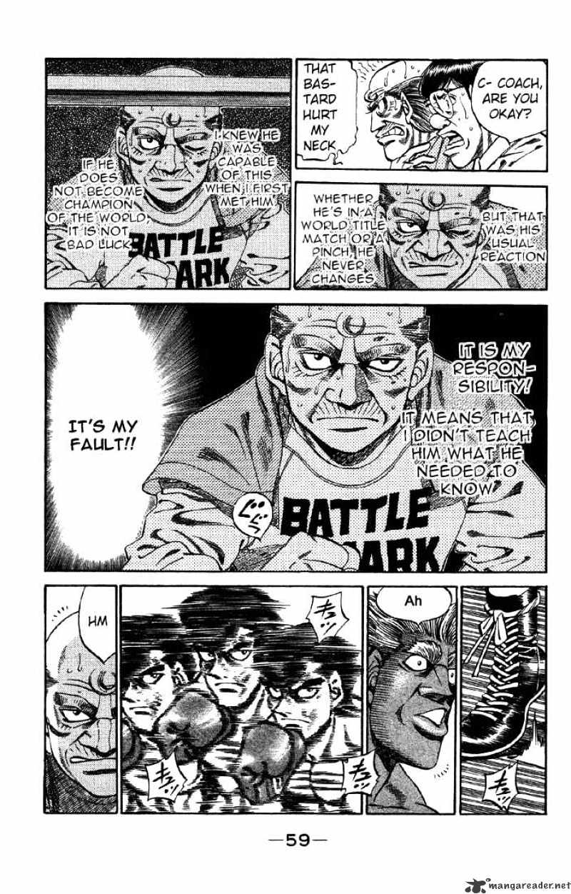 Hajime No Ippo - Chapter 382 : The Leader S Responsibility