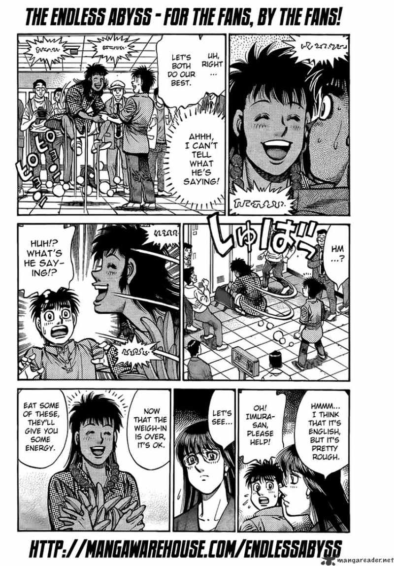 Hajime No Ippo - Chapter 863 : Reckless Fight