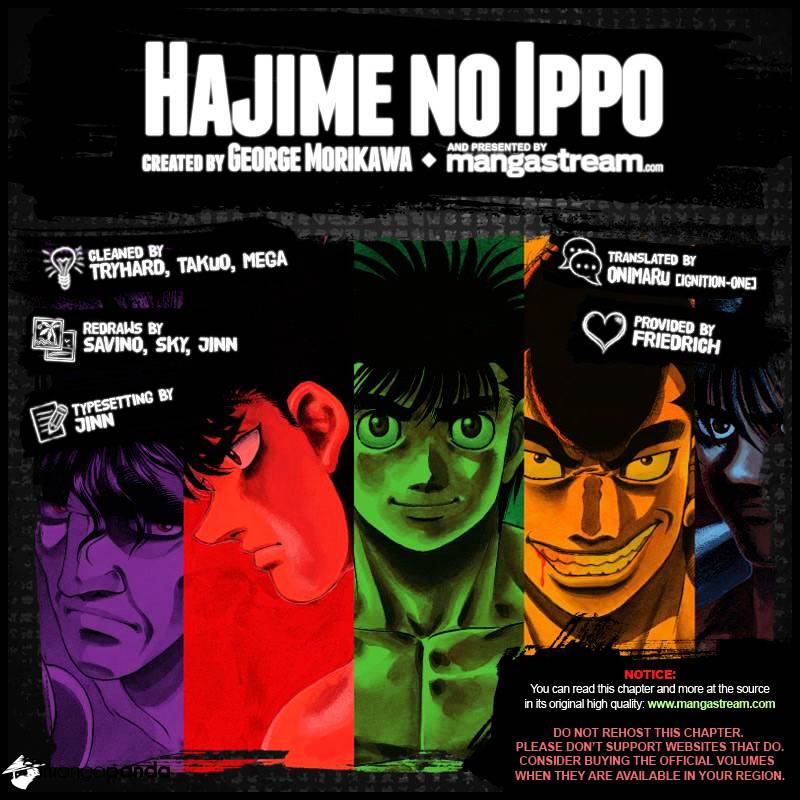 Hajime No Ippo - Chapter 1028