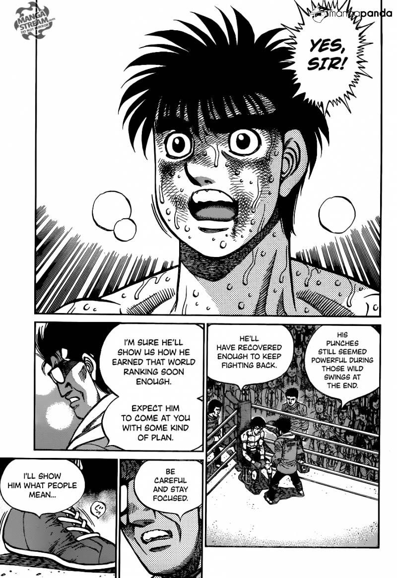 Hajime No Ippo - Chapter 1051 : The Enemy S Name Is Confusion