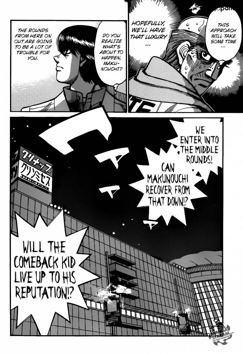 Hajime No Ippo - Chapter 1051 : The Enemy S Name Is Confusion