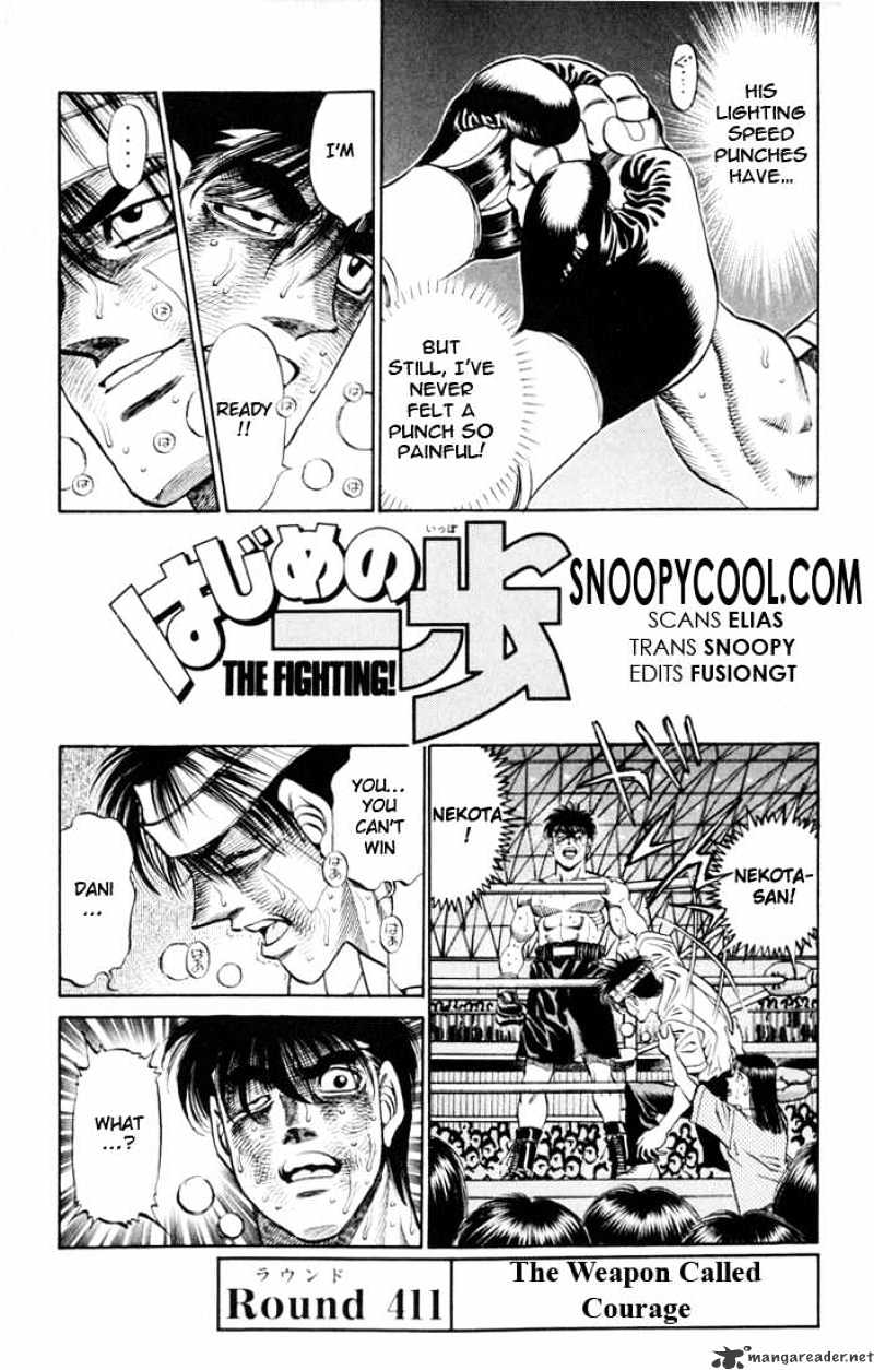 Hajime No Ippo - Chapter 411