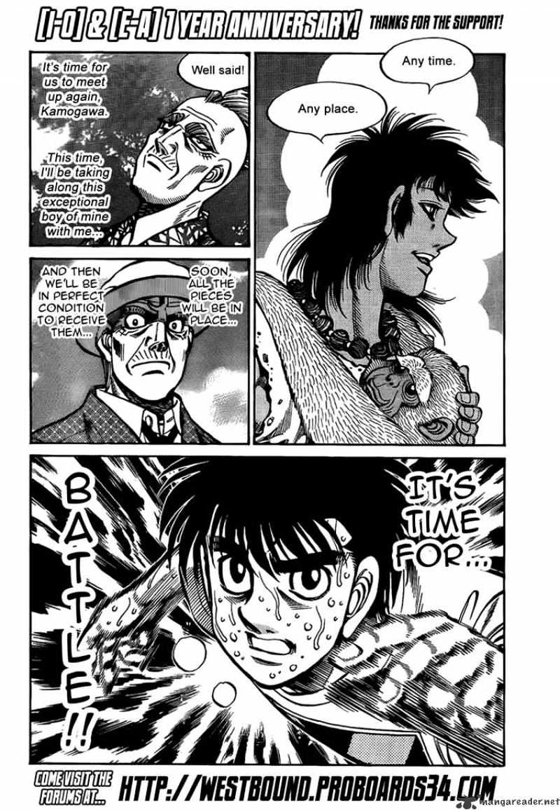 Hajime No Ippo - Chapter 860 : Cumulative Progress