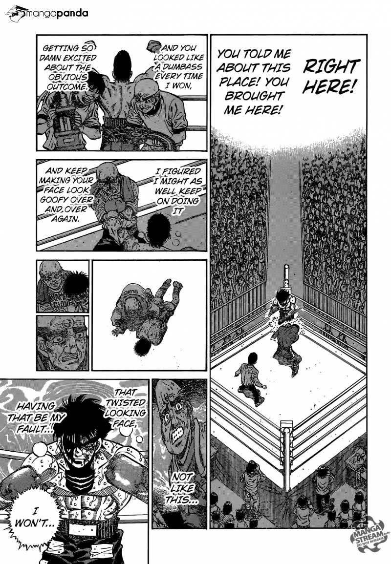 Hajime No Ippo - Chapter 1117 : I Won T Let It