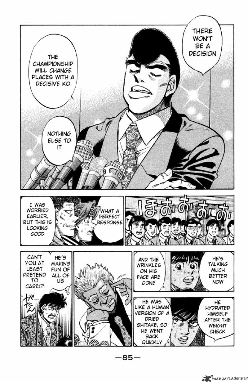 Hajime No Ippo - Chapter 375 : Dna