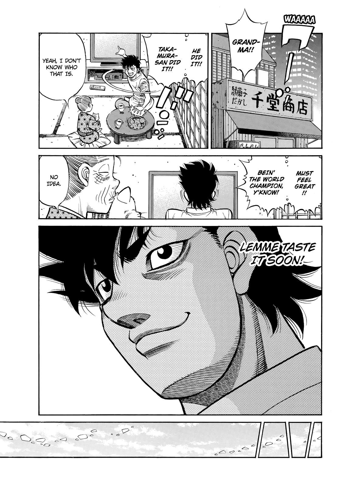 Hajime No Ippo - Chapter 1426: The Champion's Feeling