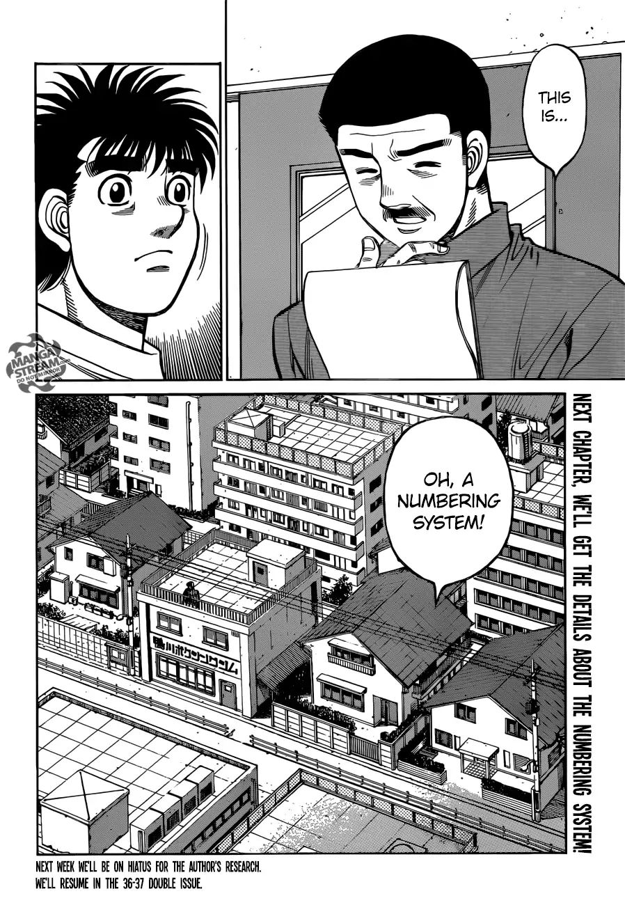 Hajime No Ippo - Chapter 1270: Numbering