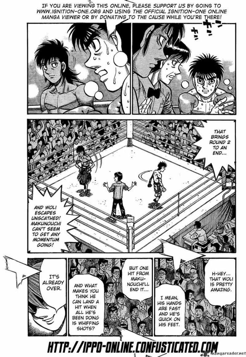 Hajime No Ippo - Chapter 872 : Predicted Corner