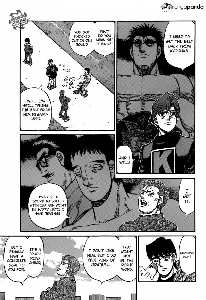 Hajime No Ippo - Chapter 1124 : A Resolute Look