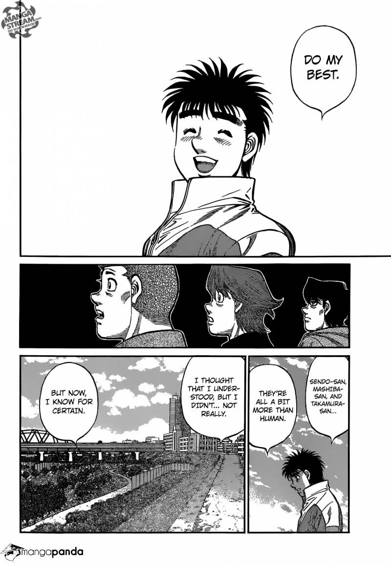 Hajime No Ippo - Chapter 1124 : A Resolute Look