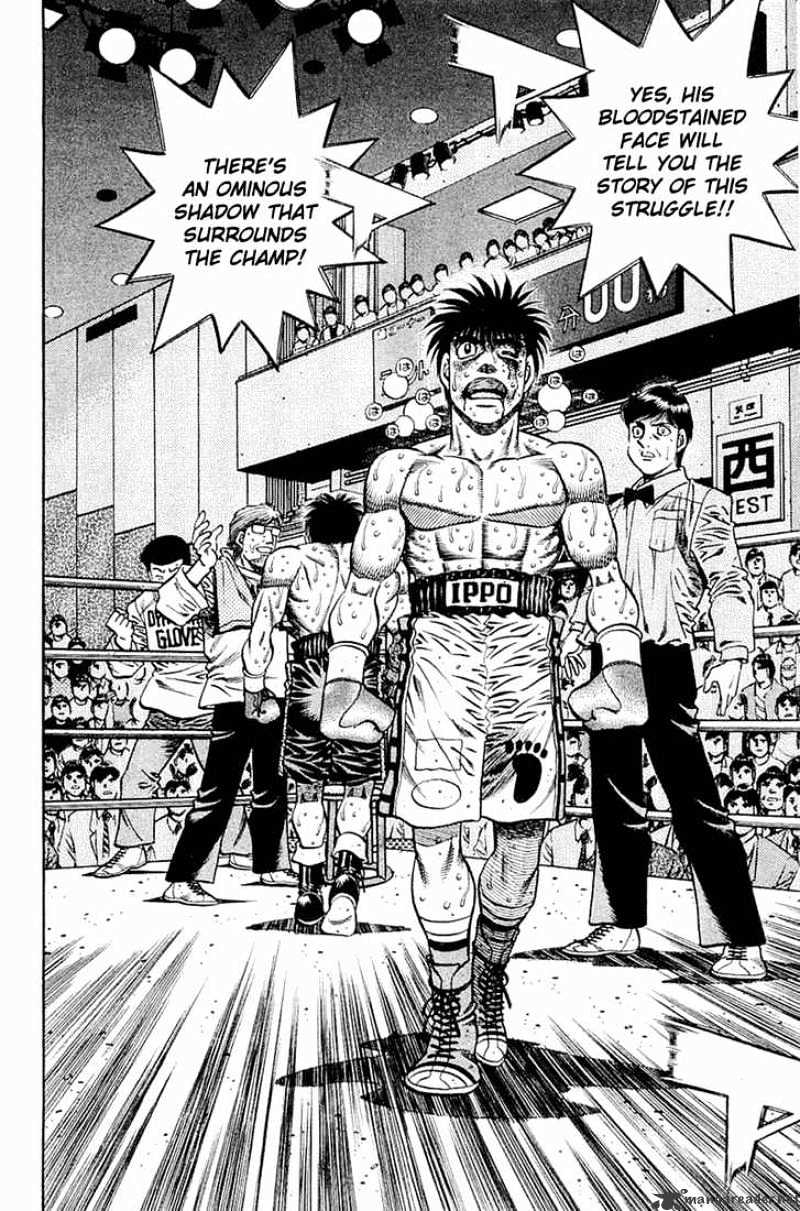 Hajime No Ippo - Chapter 646 : Ominous Shadow