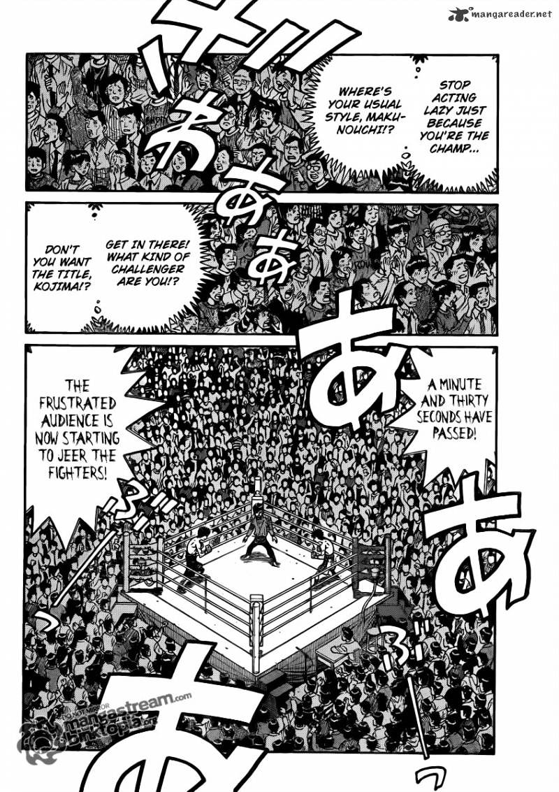 Hajime No Ippo - Chapter 935 : An Unseen Full Swing