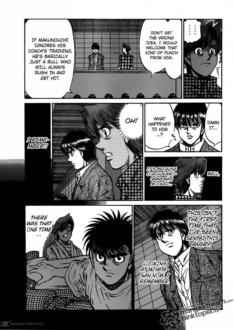 Hajime No Ippo - Chapter 935 : An Unseen Full Swing