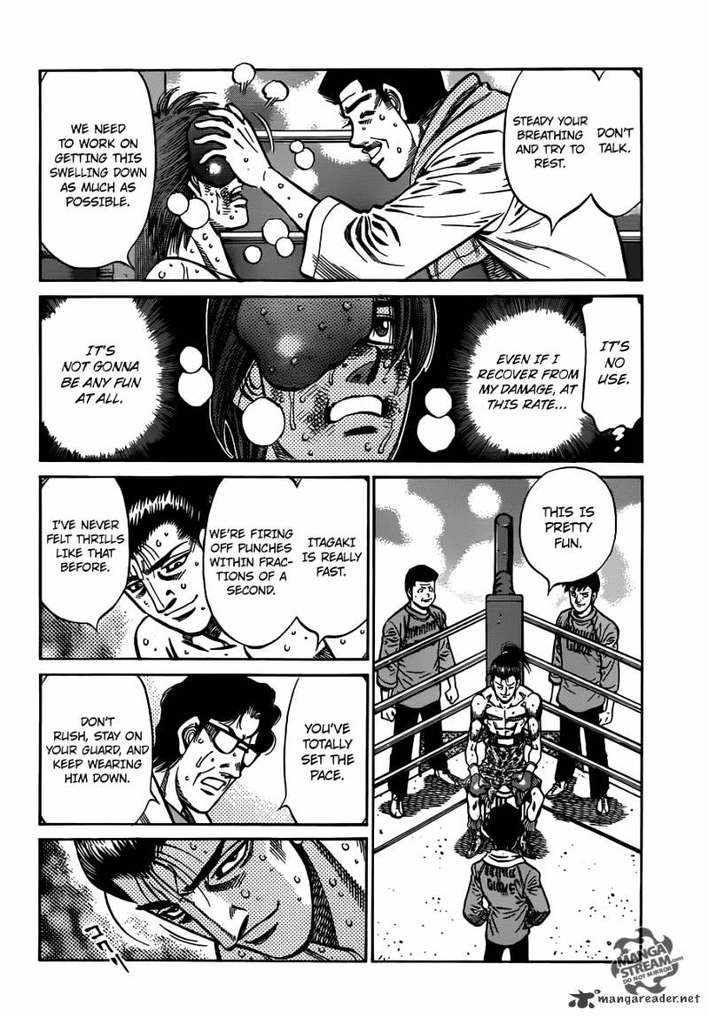 Hajime No Ippo - Chapter 963 : Shinoda S Method For Concentrating