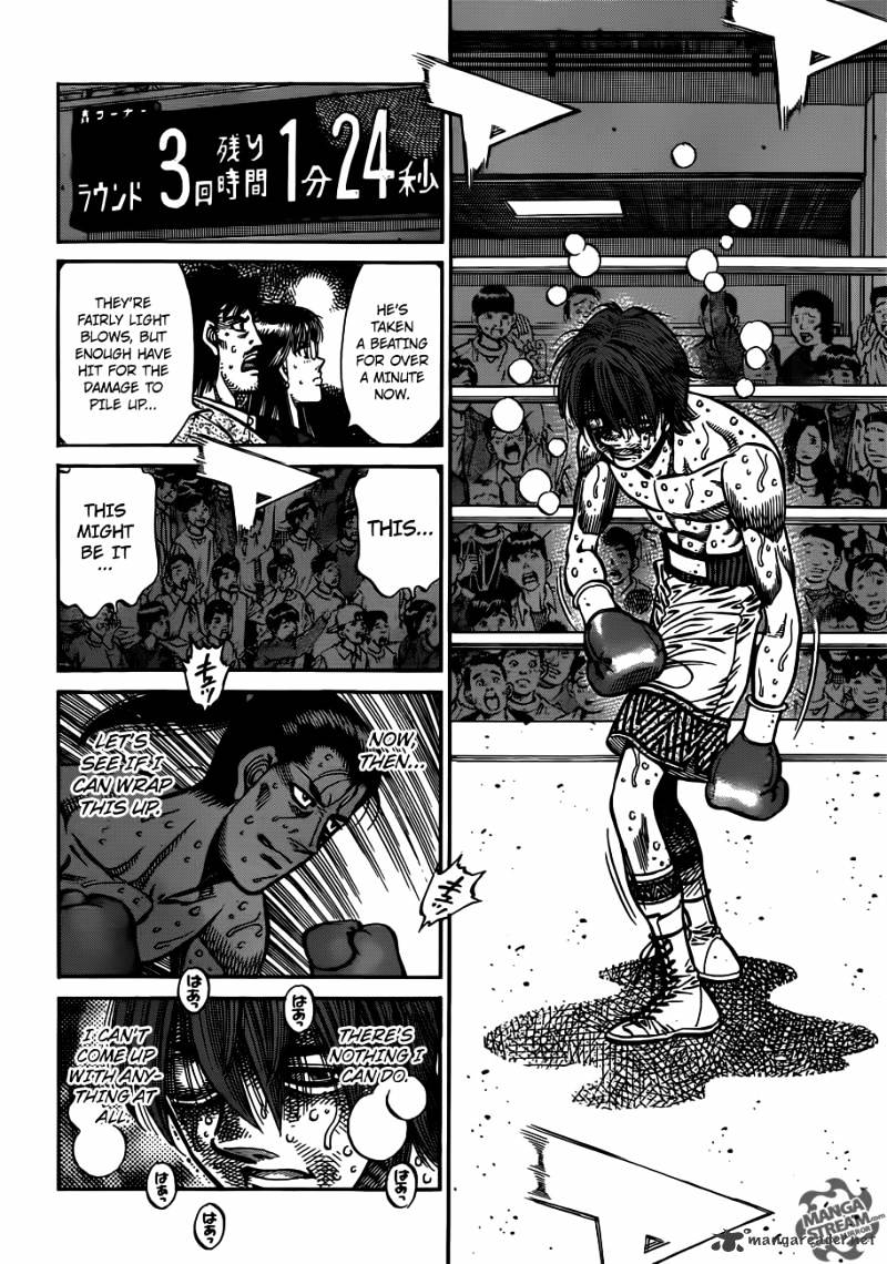 Hajime No Ippo - Chapter 963 : Shinoda S Method For Concentrating